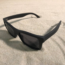 Load image into Gallery viewer, The Maverick - Ebony Wood Sunglasses with Smoked Polarized Lenses